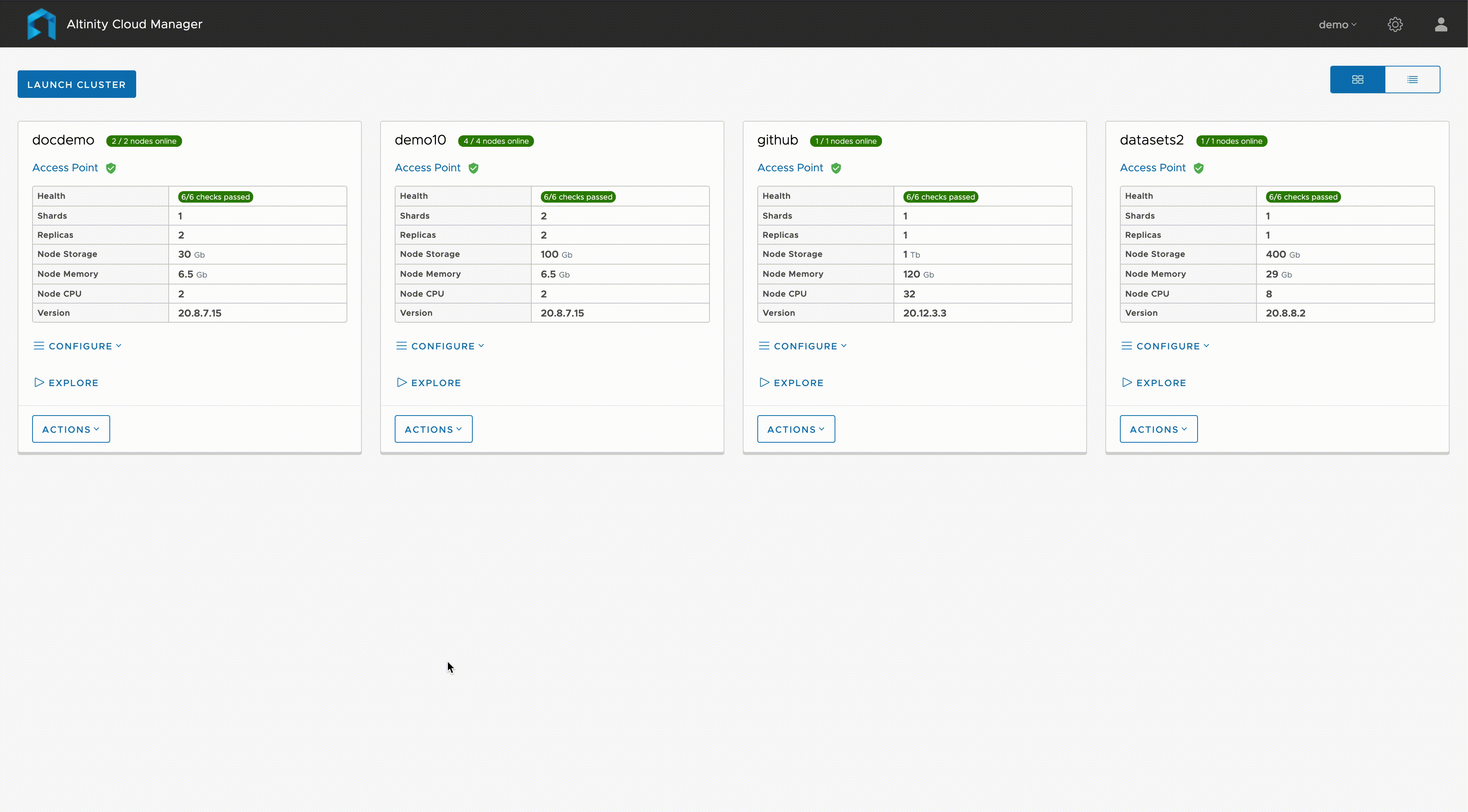 cluster-access-point-altinity-documentation